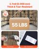 Packing Tape 12 Rolls 65 Yards Clear Shipping Tape with Dispenser 2.7 Mil