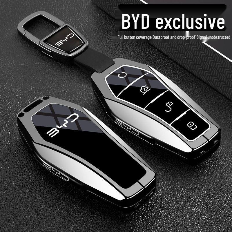 BYD Han DMi Key Case Compatible with Tang Yuan, EV, Song Pro, Qin Plus, Seagull L, Dolphin.