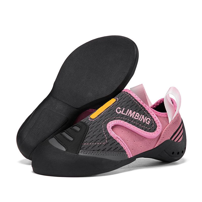 Entry-Level Youth Climbing Shoes - Soft Indoor Bouldering for Men, Women & Children (Sizes 32-44)