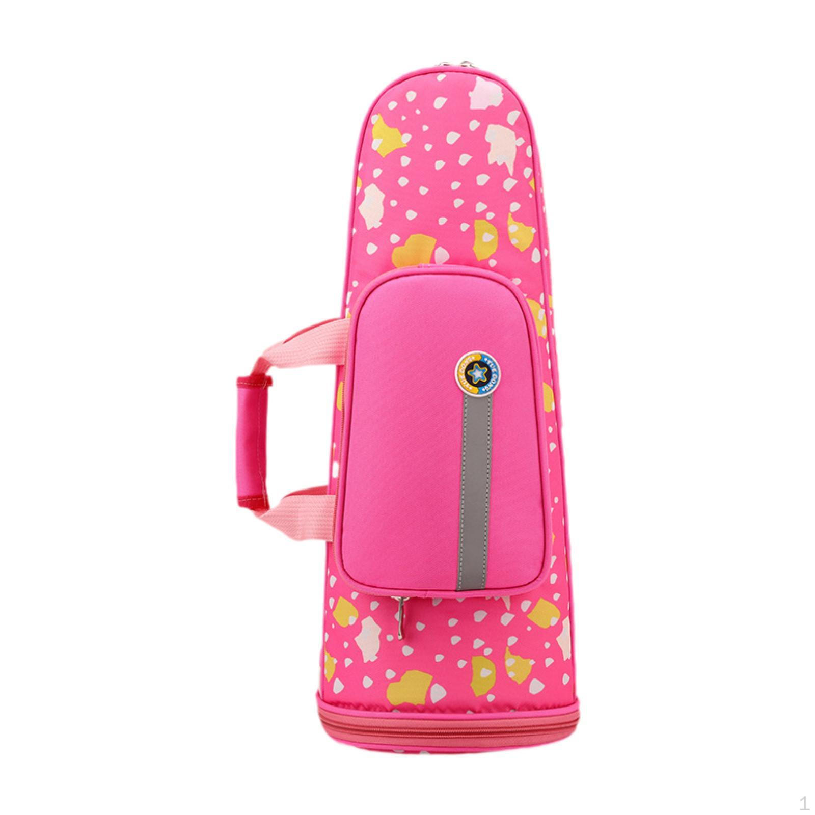 

Сумка Suona для инструментов, чехол для принадлежностей, водонепроницаемая портативная ткань Оксфорд с внешним карманом розовый