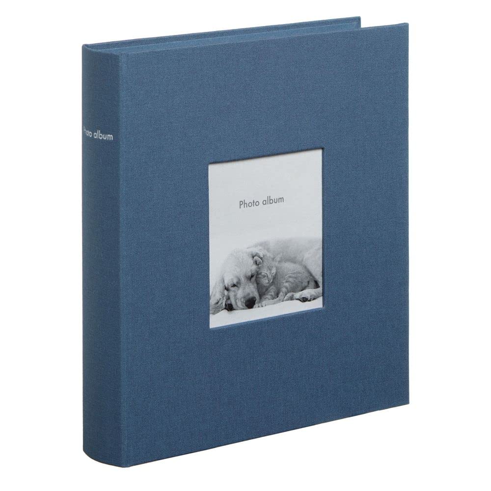 Marks Photo Frame Album, Binder Style (Refills Sold Separately), Grayish Blue, CG-AL12-BGY