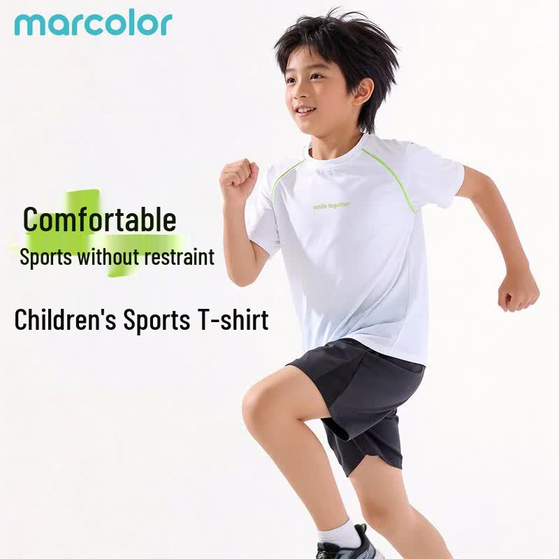 Kids' Quick-Dry Breathable Mesh Short Sleeve T-Shirt