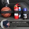 4pcs Adjustable Trunk Organizer with Non-Slip Straps, Car Cargo Organizer To Secure Items, Keeps SUV Hatchback Tidy
