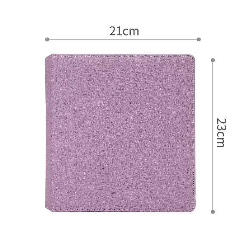 A5 Starlight Macaron Color Album INS Girl Heart 3Inch Album Interstitial Star Chasing Photo Small Card Storage Book Stationery
