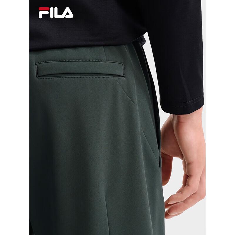 FILA Men's Woven Winter Fleece-Lined Straight-Leg Pants