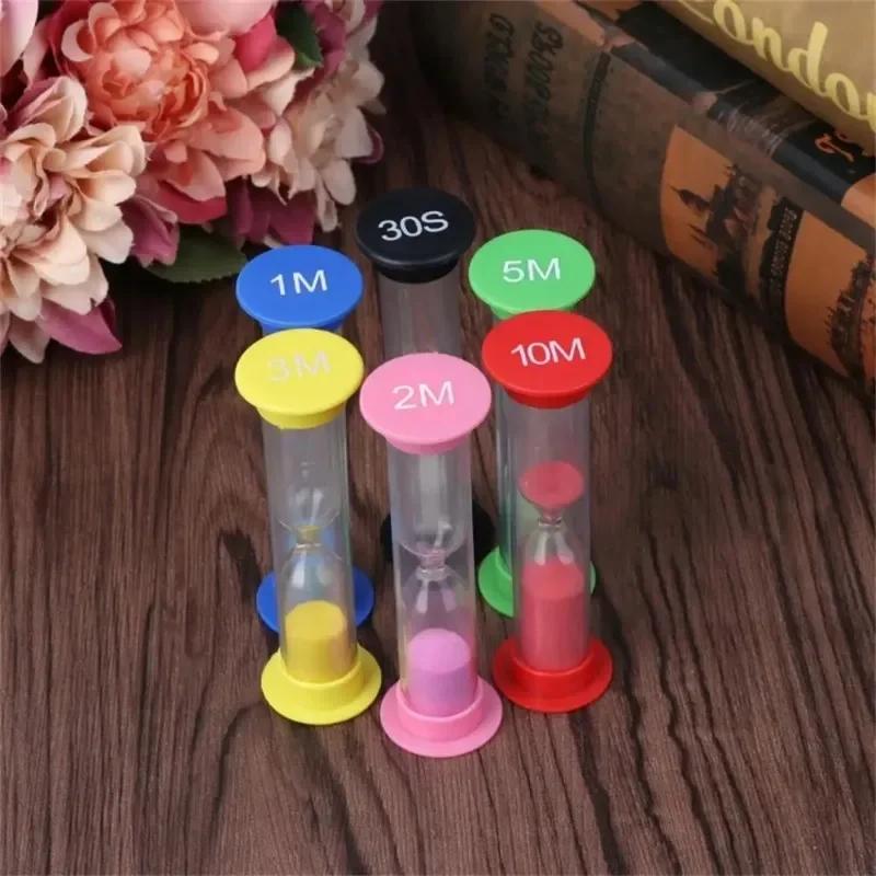 Home Decoration Table Decoration and Accessories Kindergarten Child Timer Figures Plastic for You Sand Hourglass Brush Teeth