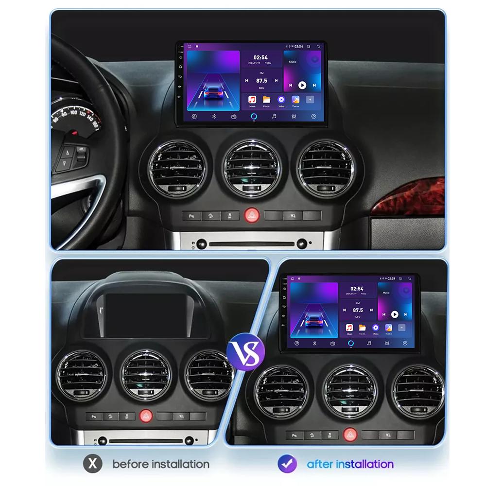 Android Car-Play Car Radio For Opel Antara 1 2006 - 2017 Multimedia Player Head Unit Stereo GPS Navigation BT WIFI,2+64GB
