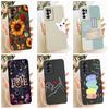 For Oppo Reno6 4G Case Fashion Cartoon Print Soft Silicone Cover For Oppo Reno6 4G CPH2235 Phone Cases Bumper