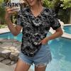 JPNTKY Women's Fashion Casual Short Sleeve V Neck Blouses & Shirts