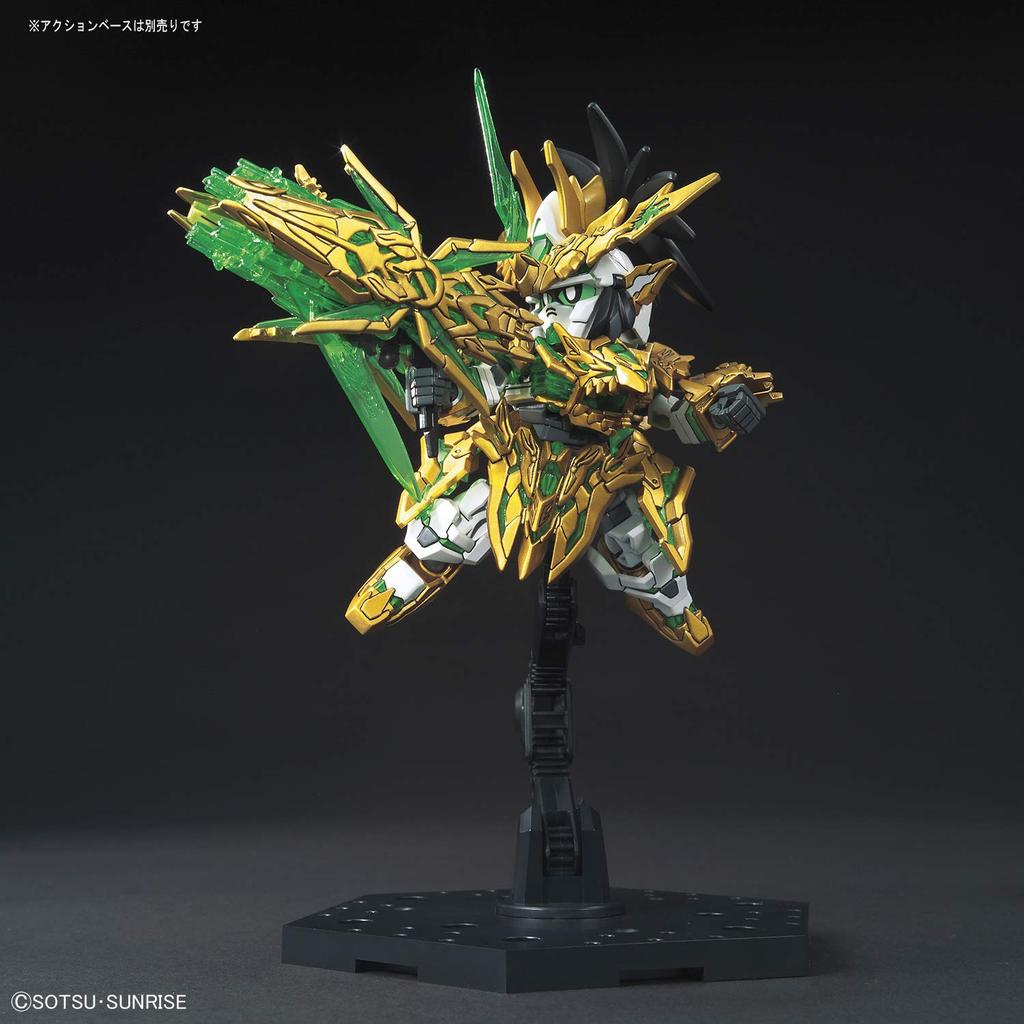 SD Gundam Sangoku Soketsuden Ryuken Liu Bei Unicorn Gundam, color-coded plastic model BAS5058879