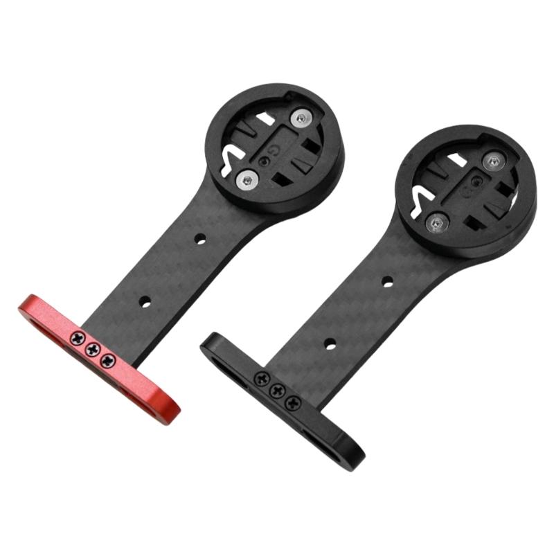 Carbon Fibers Extension Bracket Bike Computer Holder Road Bike Adjustable Camera/Light/Speedometers Mount Holder
