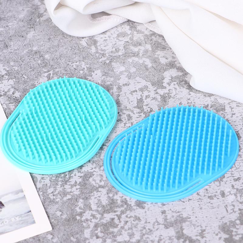 1Pcs Pocket Travel Hair Comb Brush Men Beard Mustache Palm Scalp Massage