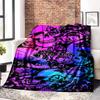 Skull Roses Home Customize Your Name Blankets Comfortable Soft Lightweight Allseason Multipurpose Blanket For Picnics Sofas Offices Beds Living Rooms