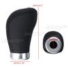 Universal Car PU Leather Gear Shift Knob Manual Transmission with Gear Knob Cap Cover 5/6 Speed Shifter Lever
