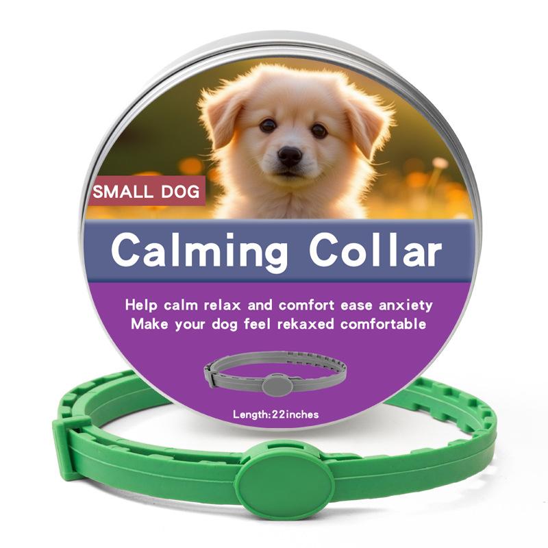 

Dog Flea Collar Flea And Tick Prevention Collar Pet External Insect Repellent Collar Flea Collar Aluminum Box 56cm зелений