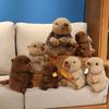 Nezha Groundhog Plush Toy: Children's Pillow and Soothing Doll Birthday Gift