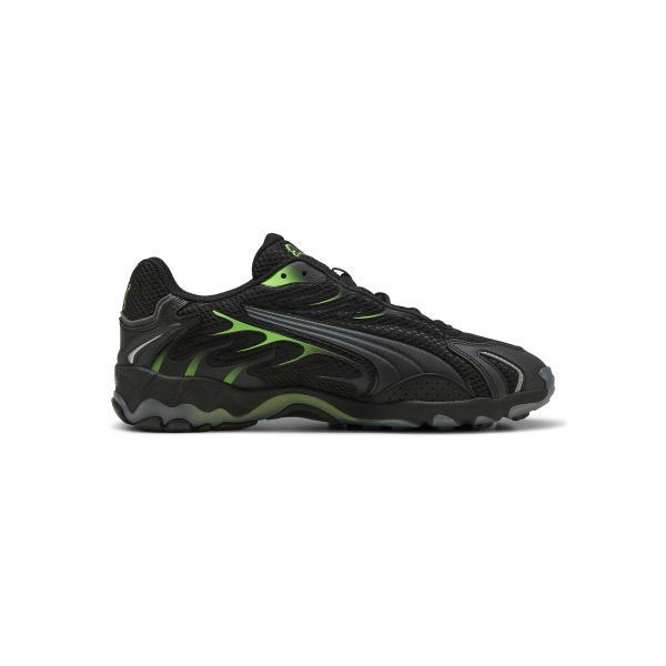 Puma Inhale Czarne Zielone Odblaski Sneakersy Unisex 401560-01