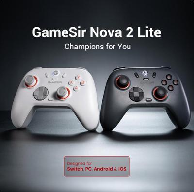 GameSir Nova2lite Wireless Bluetooth Game Controller for NS2 and Steam