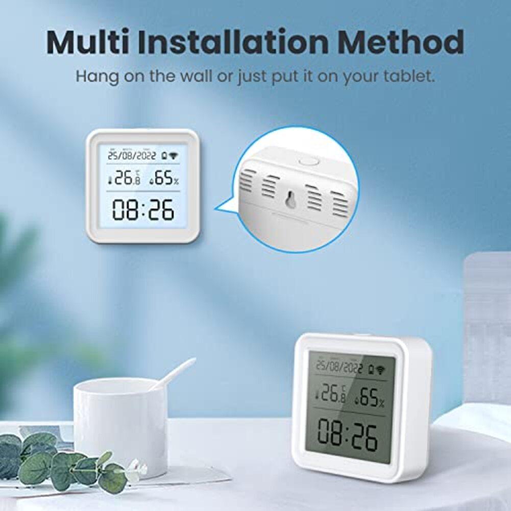 For Zigbee Smart Temperature and Humidity Monitor with Remote Alerts and Data Export for Indoor Environment Control