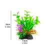 5PCS Life Like Plant Fishtanks Decoration Artificial Water Plant with Base for Office Commercial Use Aquariums Landscape
