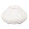 Flame Air Diffuser 130ml Waterless Auto Off Protection 7 Colors Ultrasound USB Aromatherapy Diffuser for Desk White
