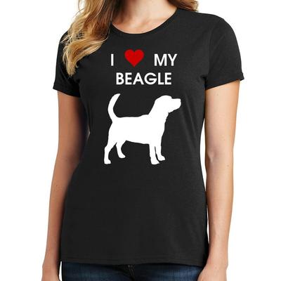 Ich liebe meinen Beagle T-Shirt 2403
