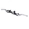 1 Pair Motorcycle Short Brake Clutch Lever Aluminum Alloy Stylish Look Adjustable Replacement for CRF1100L Africa Twin