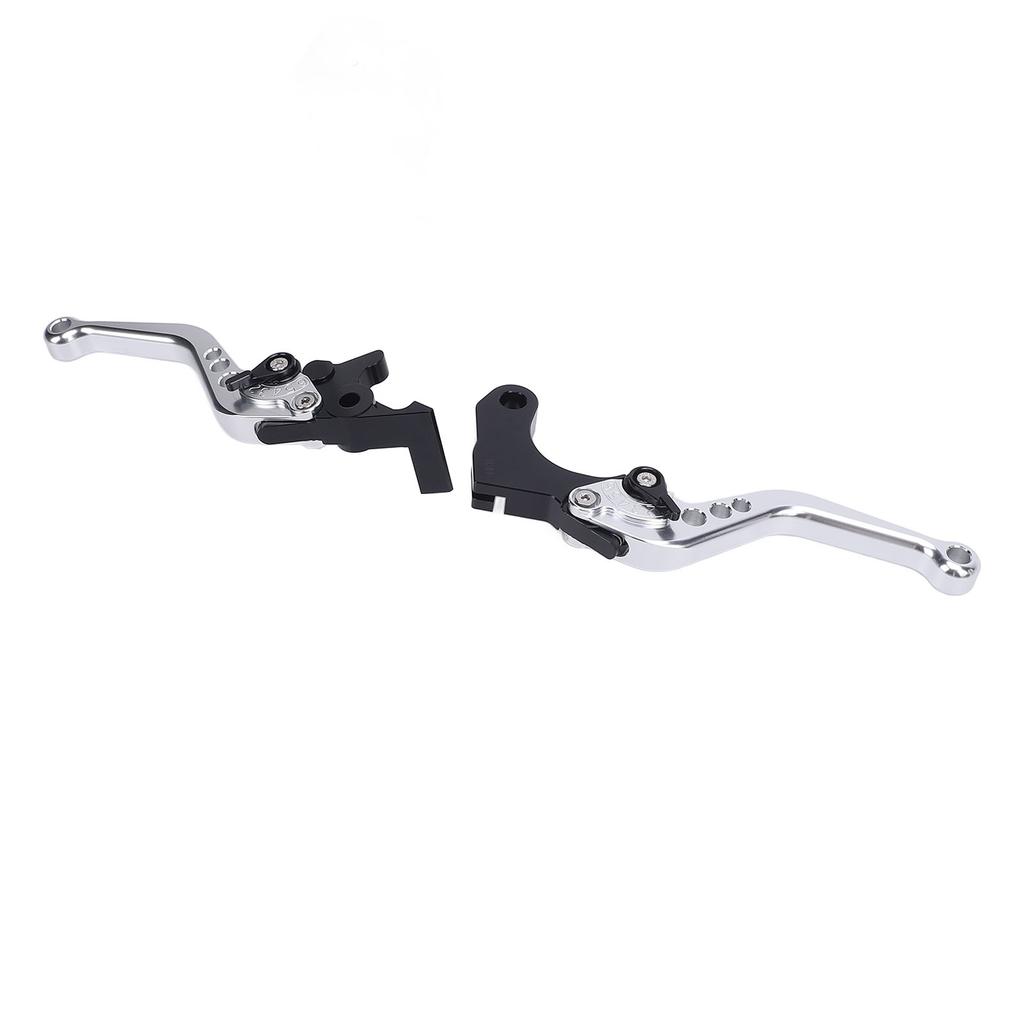 1 Pair Motorcycle Short Brake Clutch Lever Aluminum Alloy Stylish Look Adjustable Replacement for CRF1100L Africa Twin
