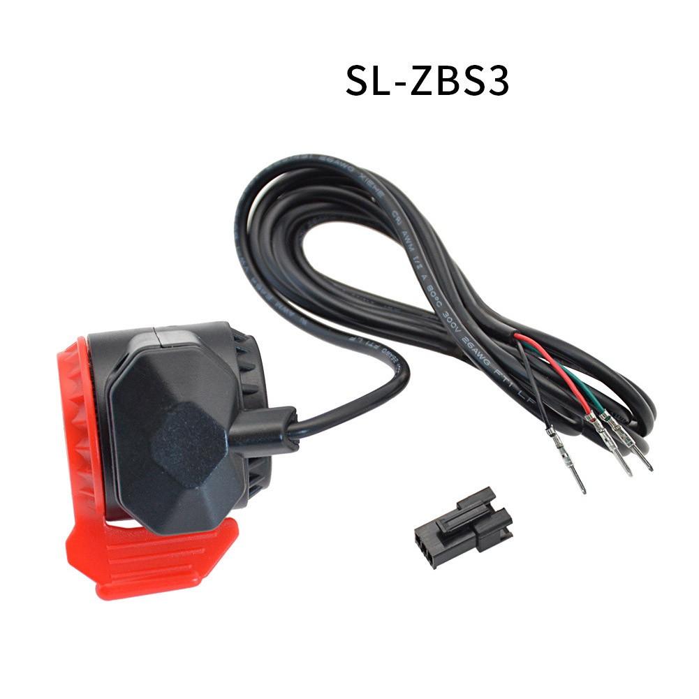 Part Thumb Throttle Accessory Black Connector Electric Bicycle