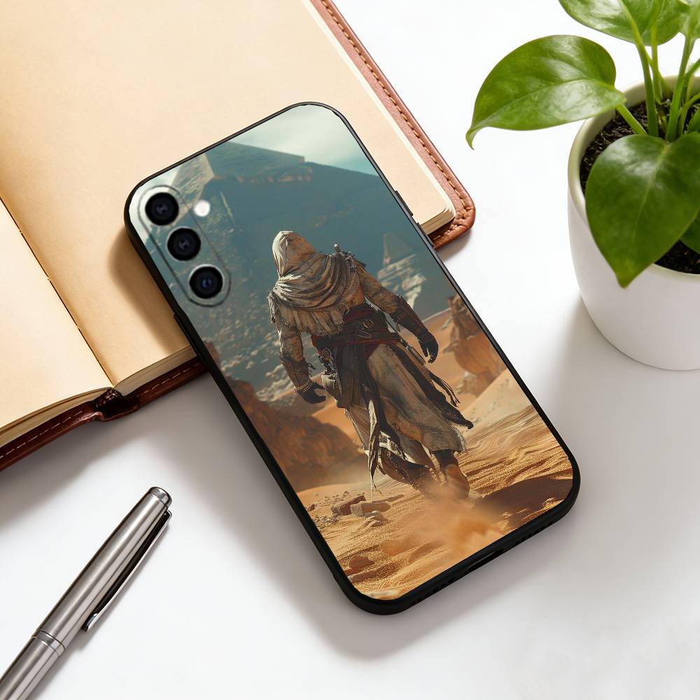 

Ezio Auditore da Firenze Phone Case For Samsung Galaxy A73,A72,A71,A70,A53,A52,A51,Soft Silicone Black Cover Samsung a42 5g