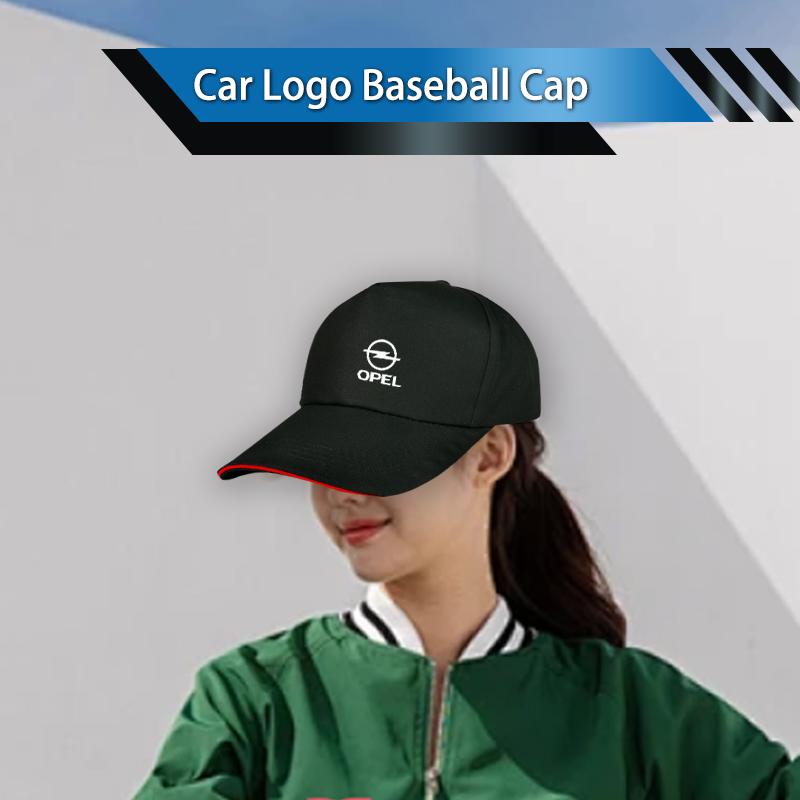 AAJD1 Car Baseball Cap Sun Hat Outdoor Sport Caps For Opel Astra Insignia Corsa Zafira Meriva Mokka Vivaro Vectra Antara Ampera