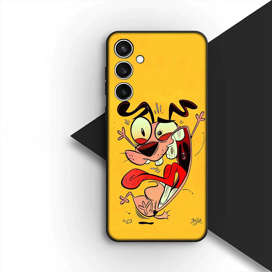

Poster C-Courage Dog C-Cowardly Cover for Samsung Galaxy S10 Lite S8 S9 Plus A33 A34 A31 70 A71 A72 Note 20 9 8 Coque Phone Case Galaxy S10e
