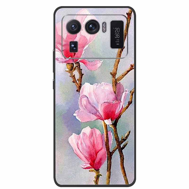 For Xiaomi Mi 11 Ultra Case 6.81 Shockproof Soft silicone TPU Back Cover Cases For Xiaomi11 Ultra Phone fundas Mi11 Ultra Cute