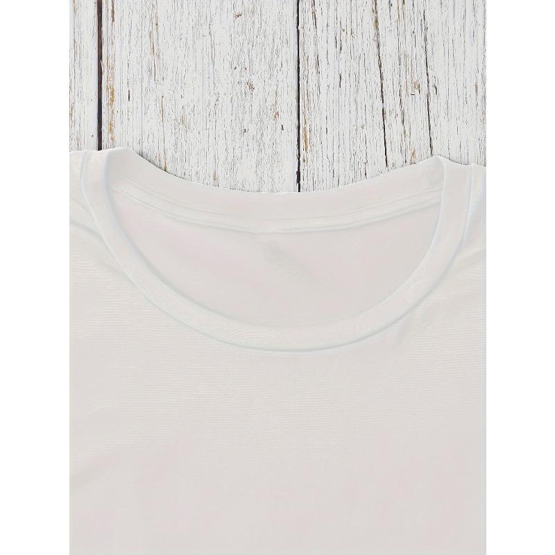 European size Men'S Casual Streetwear T-Shirt, Designed for a Relaxed Summer Fit, Machine Washable, Perfect for Everyday Wear