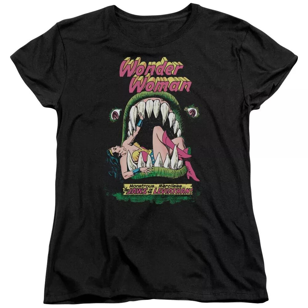Wonder Woman  Jaws  Women s T-Shirt S