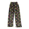 Damen Freizeithose mit lockerem Schnitt und Weihnachtsdruck