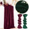 30*120inch European Velvet Table Runner Wedding Christmas Party Gathering Supplies
