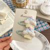 Wool Felt Cartoon Bread Slices Biscuits BB Clip Cute Bangs Side Clip Hairpin Funny Hair Clip Children's Hair Accessories