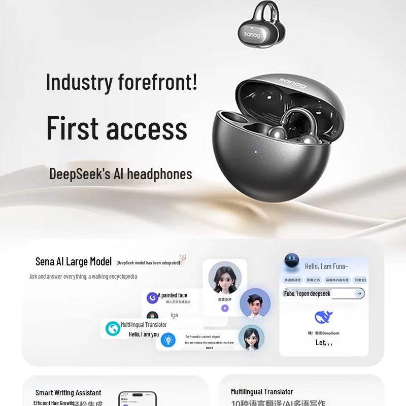 

SANAG S6S Pro Ear-Clip Wireless Earbuds