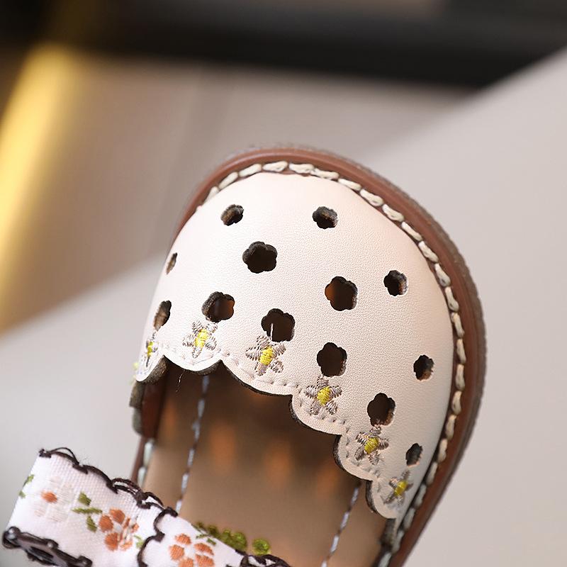Fashionable Walkers Versatile Comfort Simple Sandals Bow Sweet Temperament Popular Baby Girl Shoes Soft Sole Comfort Baby Shoes