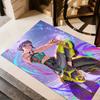 Fantasy Warrior Trio Area Rug Suitable for Living Rooms Bedrooms Game Room Dormitory Anti-slip Rug Anime Office Decor Best for Christmas