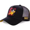 Cartoon Anime Baseball Cap Cute Embroidery Mickey Donald Duck Sun Hat Adjustable Outdoor Trucker Mesh Hat Fashion Boy Hip Hop Urban Street Stylecap