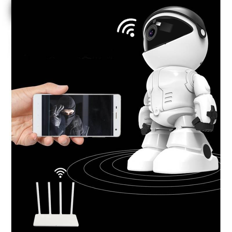 1080p Monitor Baby Wifi Audio Robot Camera Night Motion Pet Smart