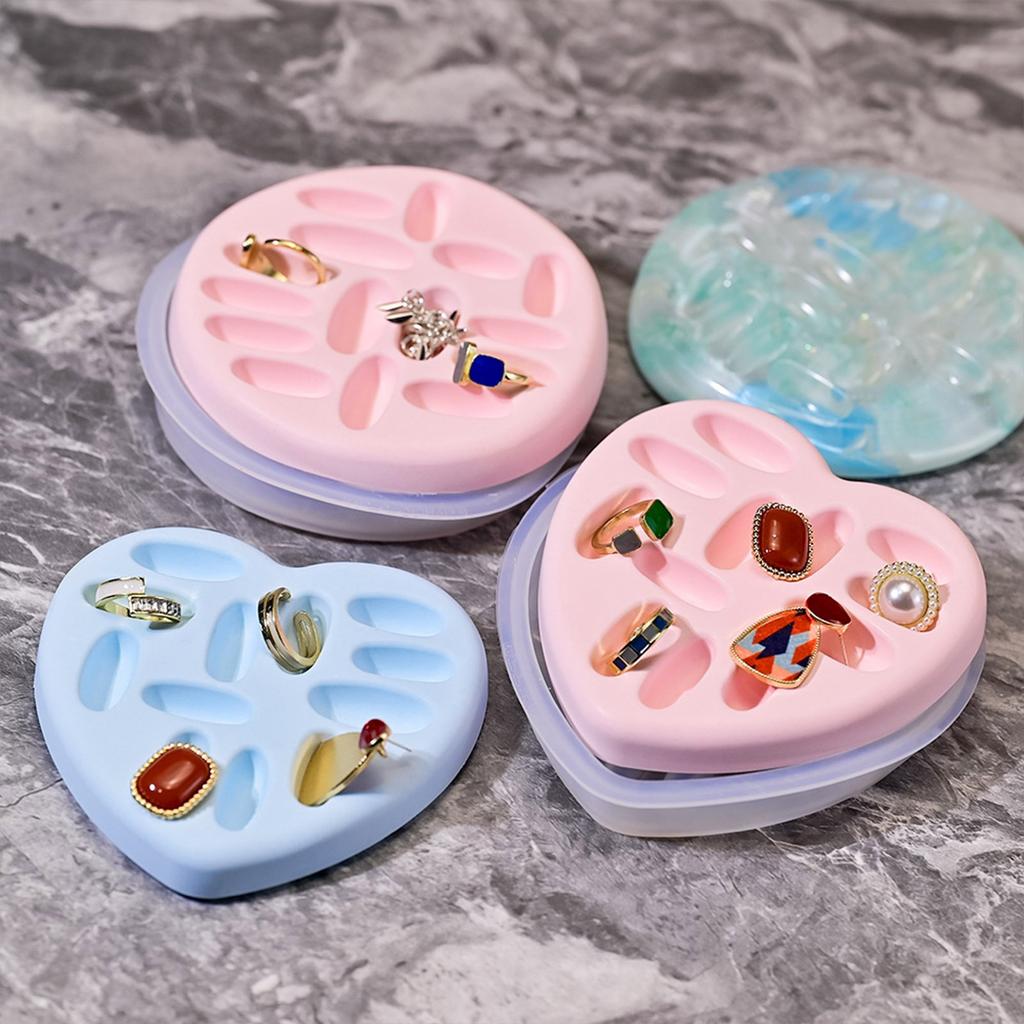 Sturdy Silicone Mold For DIY Jewelry Storage Tray Durable And Flexible Ideal For Craft Enthusiasts And Beginners