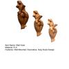 3Pcs Naked Sculptural Wall Decorative Hooks Nude Hooks Towel Wall-Mounted Sexy Hooks Self-Adhesive Hanger for Bathroom Bedroom
