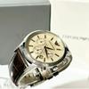 Used EMPORIO ARMANI Armani men's watch AR-2433 QZ chronograph operation confirmed