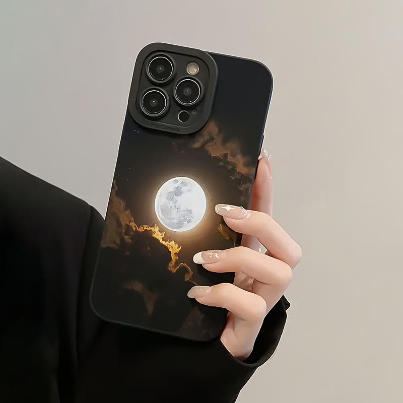Universal Soft Moon Cloud Case for iPhone 16 Pro Max to 12 Pro Max & iPhone 11