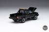 Gaincorp Products Diecasttalk x BoostGear Custom 1/64 Scale Toyota 1985 Hilux 4x4 SR5 Extra Cab Black (Finished)