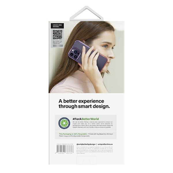 Etui do iPhone 14 Pro Max UNIQ Combat Duo Liliowy