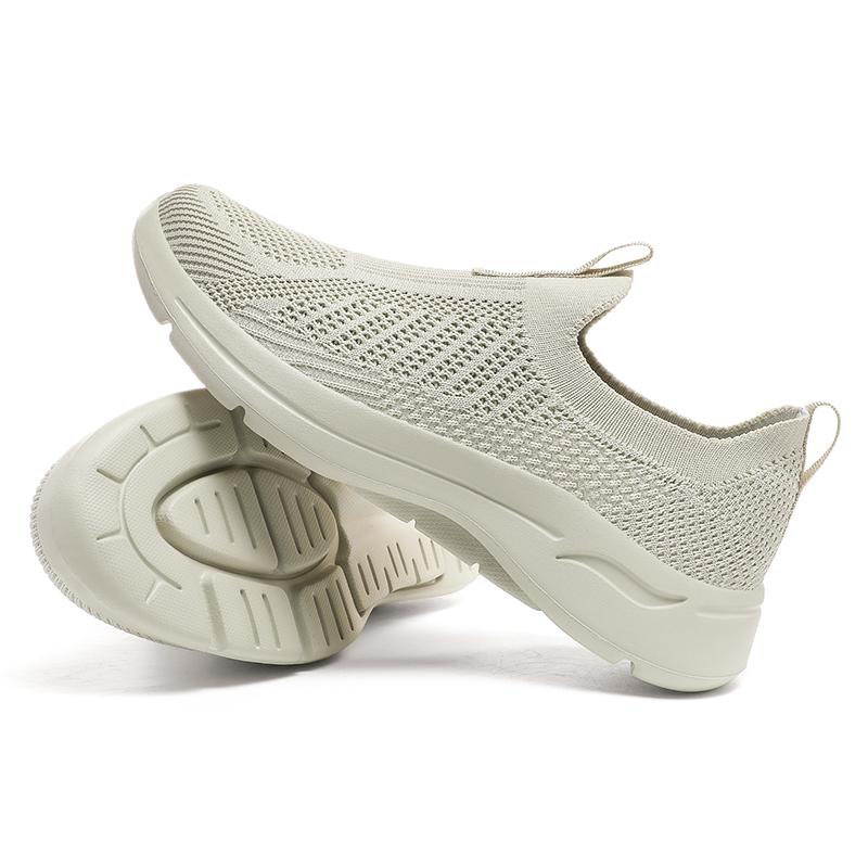 Fashion Summer New Breathable Mesh Shoes, Outdoor Anti Slip Walking Shoes, Comfortable One Foot Lazy Shoes, Men's Casual Loafers 39-48